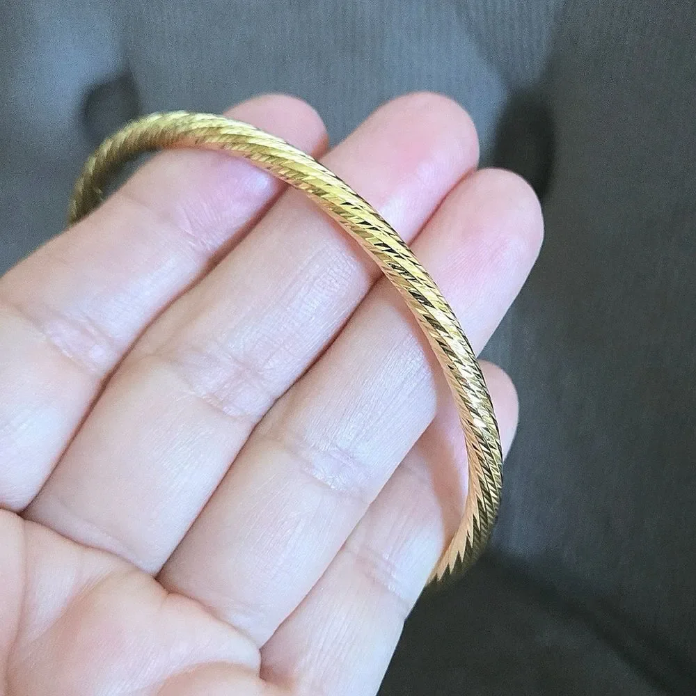 Mia Fiore Textured Gold💛 Cuff Bracelet - NWT